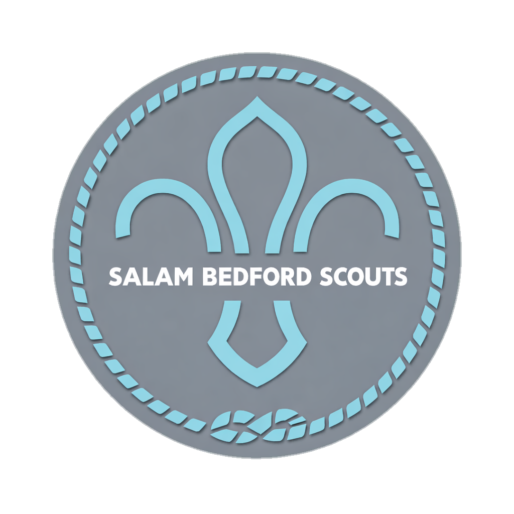 Salam Bedford Scouts logo